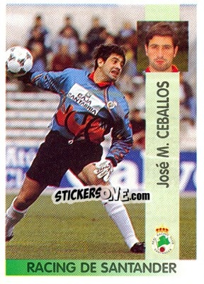 Sticker José María Ceballos Vega - Liga Spagnola 1996-1997 n. 257 - Panini