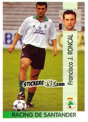 Figurina Francisco Javier Roncal Puertas - Liga Spagnola 1996-1997 - Panini