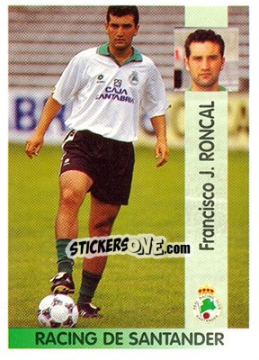 Sticker Francisco Javier Roncal Puertas - Liga Spagnola 1996-1997 n. 258 - Panini