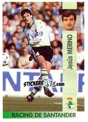 Figurina Jesús María Merino Landaluce - Liga Spagnola 1996-1997 - Panini