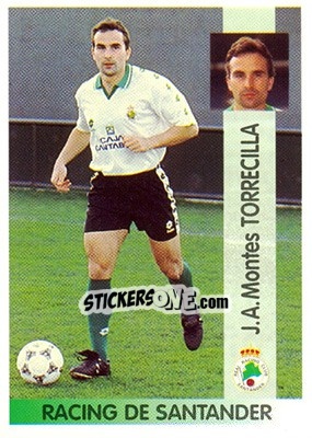 Cromo Juan Antonio Montes Torrecilla - Liga Spagnola 1996-1997 - Panini