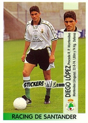 Cromo Luis Diego López Breijo - Liga Spagnola 1996-1997 - Panini
