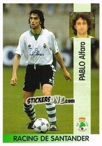 Cromo Pablo Alfaro Armengot - Liga Spagnola 1996-1997 - Panini