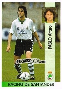 Sticker Pablo Alfaro Armengot - Liga Spagnola 1996-1997 n. 262 - Panini