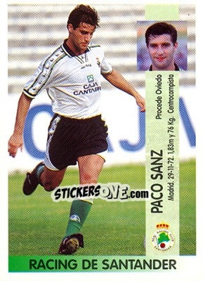Sticker Francisco "Paco" Sanz Durán