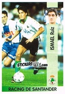 Cromo Ismael Ruiz Salmón - Liga Spagnola 1996-1997 - Panini