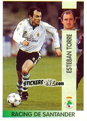 Cromo Esteban Torre Ontañón - Liga Spagnola 1996-1997 - Panini