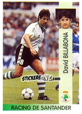 Cromo David Billabona Etxaleku - Liga Spagnola 1996-1997 - Panini