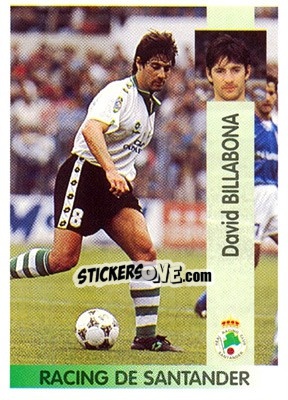 Sticker David Billabona Etxaleku - Liga Spagnola 1996-1997 n. 266 - Panini