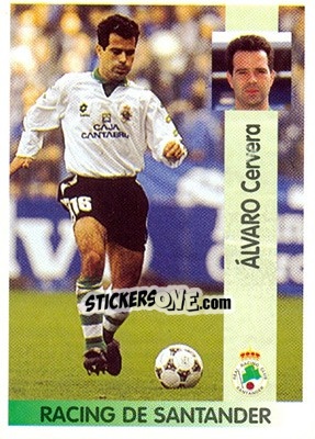 Sticker Álvaro Cervera Díaz - Liga Spagnola 1996-1997 n. 267 - Panini
