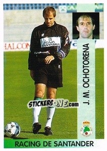 Sticker José Manuel Otxotorena Santacruz - Liga Spagnola 1996-1997 n. 272 - Panini