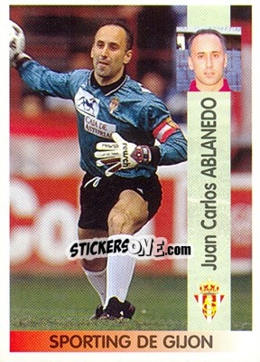 Sticker Juan Carlos Ablanedo Iglesias - Liga Spagnola 1996-1997 n. 273 - Panini