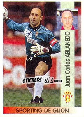 Sticker Juan Carlos Ablanedo Iglesias - Liga Spagnola 1996-1997 - Panini