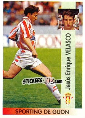 Cromo Jesús Enrique Velasco Muñoz - Liga Spagnola 1996-1997 - Panini