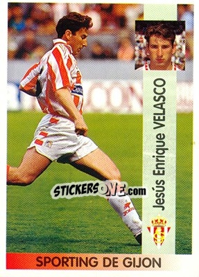 Figurina Jesús Enrique Velasco Muñoz - Liga Spagnola 1996-1997 n. 274 - Panini
