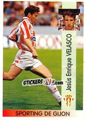 Figurina Jesús Enrique Velasco Muñoz - Liga Spagnola 1996-1997 - Panini