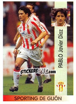 Sticker Pablo Javier Díaz Stalla - Liga Spagnola 1996-1997 n. 278 - Panini