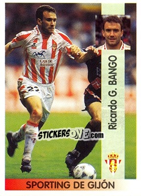Cromo Ricardo González Bango - Liga Spagnola 1996-1997 - Panini