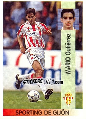 Sticker Mario Gutiérrez Cotelo - Liga Spagnola 1996-1997 n. 280 - Panini