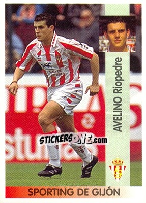 Cromo Avelino Riopedre Muiña - Liga Spagnola 1996-1997 - Panini