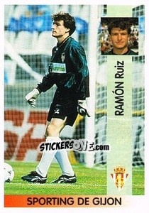 Cromo Ramón Ruiz Fernández - Liga Spagnola 1996-1997 - Panini