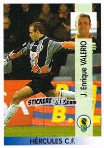 Sticker Joaquín Enrique Valerio Olivera - Liga Spagnola 1996-1997 - Panini