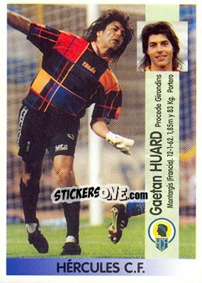 Sticker Gaetan Huard - Liga Spagnola 1996-1997 n. 289a - Panini