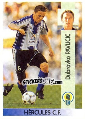 Figurina Dubravko Pavlicic - Liga Spagnola 1996-1997 - Panini