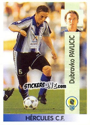 Sticker Dubravko Pavlicic - Liga Spagnola 1996-1997 n. 291 - Panini