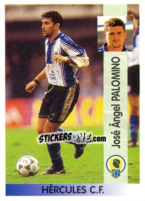Sticker José Antonio Palomino Ortiz - Liga Spagnola 1996-1997 n. 296 - Panini
