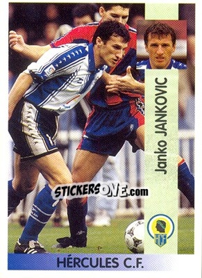 Sticker Janko Jankovic - Liga Spagnola 1996-1997 n. 303 - Panini