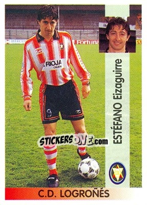 Cromo Estéfano Izaguirre Godineau - Liga Spagnola 1996-1997 - Panini