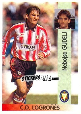 Sticker Nebojsa Gudelj - Liga Spagnola 1996-1997 - Panini