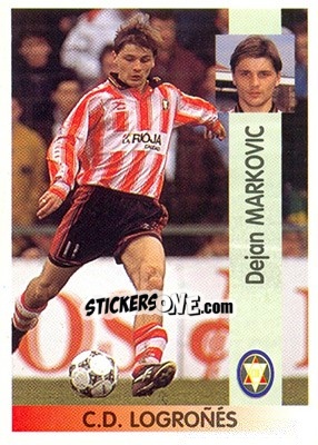 Sticker Dejan Markovic - Liga Spagnola 1996-1997 - Panini