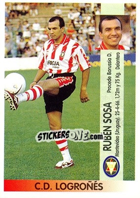 Sticker Rubén Sosa Ardáiz - Liga Spagnola 1996-1997 - Panini