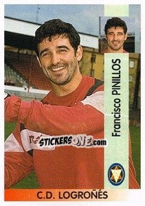 Sticker Francisco Javier Pinillos Fernández - Liga Spagnola 1996-1997 n. 320 - Panini