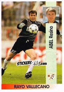 Cromo Abel Resino Gómez - Liga Spagnola 1996-1997 - Panini