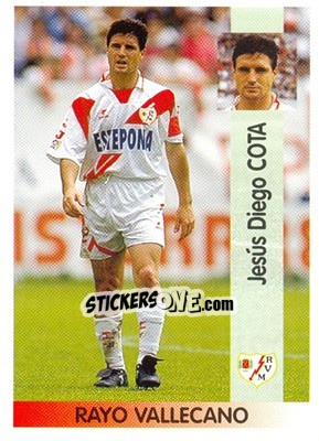 Sticker Jesús Diego Cota - Liga Spagnola 1996-1997 n. 322 - Panini