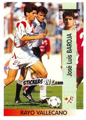 Sticker José Luis Baroja Galán - Liga Spagnola 1996-1997 - Panini