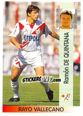 Cromo Ramón De Quintana Dalmau - Liga Spagnola 1996-1997 - Panini