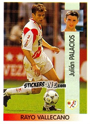 Cromo Julián Palacios San Millán - Liga Spagnola 1996-1997 - Panini