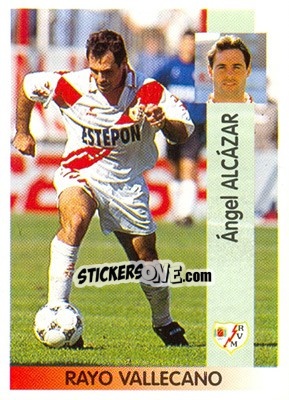 Cromo Ángel Luis Alcázar Gutiérrez - Liga Spagnola 1996-1997 - Panini