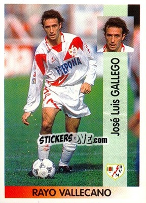 Cromo José Luis Gallego García - Liga Spagnola 1996-1997 n. 332 - Panini