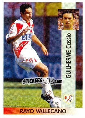 Cromo Guilherme Cassio Alves - Liga Spagnola 1996-1997 n. 334 - Panini