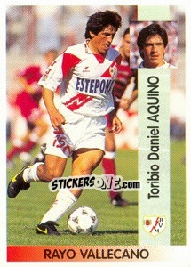 Sticker Daniel Toribio Aquino Antúnez - Liga Spagnola 1996-1997 n. 335 - Panini