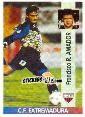 Cromo Francisco Rodríguez Amador - Liga Spagnola 1996-1997 - Panini