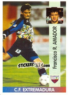 Sticker Francisco Rodríguez Amador - Liga Spagnola 1996-1997 n. 337 - Panini