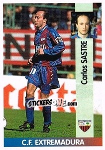 Figurina Carlos Sastre Varela - Liga Spagnola 1996-1997 - Panini