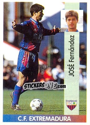 Cromo José Miguel Fernández Cabrera - Liga Spagnola 1996-1997 - Panini