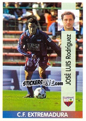 Cromo José Luis Rodríguez Pérez - Liga Spagnola 1996-1997 - Panini